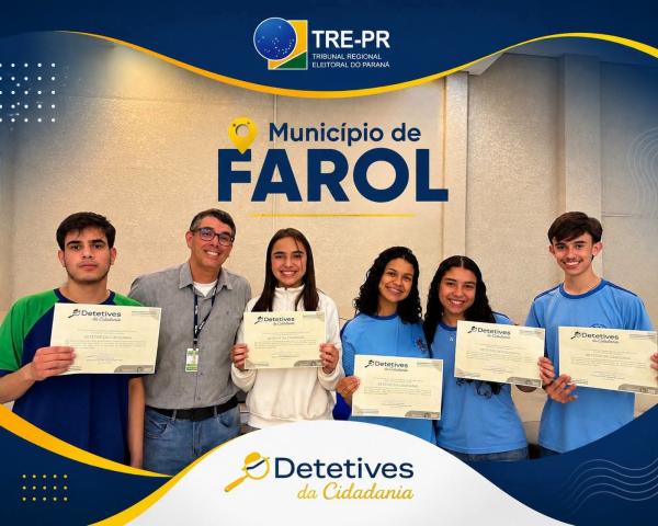 Detetives da Cidadania: Farol realiza ação de conscientização sobre o processo eleitoral
